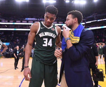 电竞世界杯-帕金斯：库里是时候像当年追梦招募杜兰特那样招募字母哥了